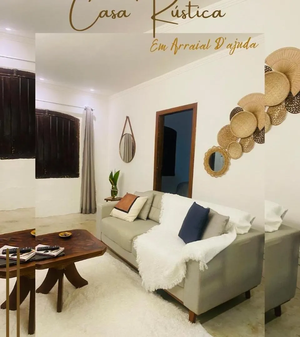Сasa de vacaciones Casa Rustica Com Spa Porto Seguro